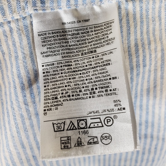 banana republic mens short sleeved shirt - Picture 3 of 5